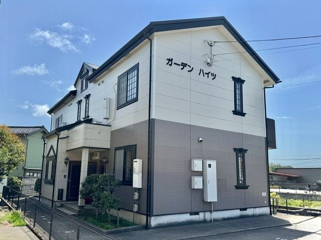 ガーデンハイツの外観|外観は落ち着いています