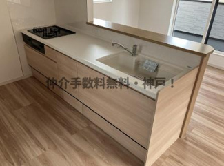 【キッチン】 | 神戸市西区枝吉1丁目　新築戸建　仲介手数料無料！ | 西区枝吉1　新築　仲介手数料無料！
