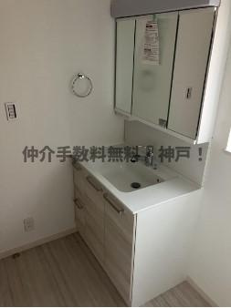 【独立洗面台】 | 神戸市西区枝吉1丁目　新築戸建　仲介手数料無料！ | 西区枝吉1　新築　仲介手数料無料！