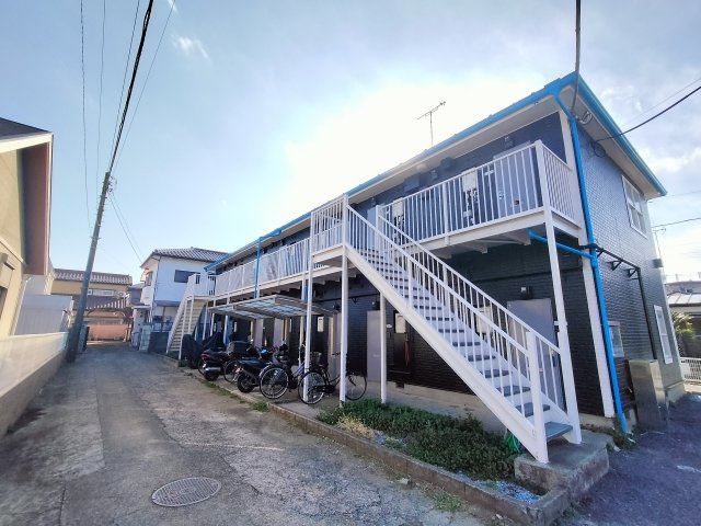 エステートガーデン岩槻の外観|★バイク置場★都市ガス★猫飼育可★駅近★ロフト★IHコンロ★