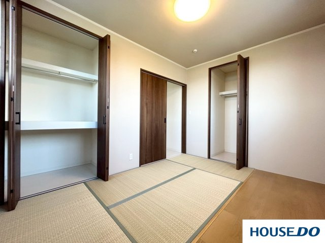 中古戸建　足利市鹿島町の和室|和室があると落ち着いた雰囲気になりますね