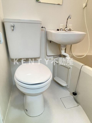 【トイレ】 | スカイコート洗足池 | 落ち着いたトイレです