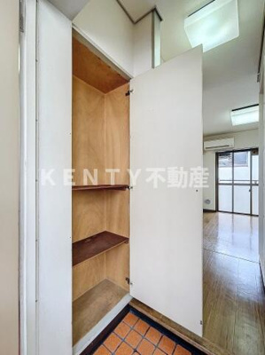 【収納】 | スカイコート洗足池 | 収納のためのスペースです