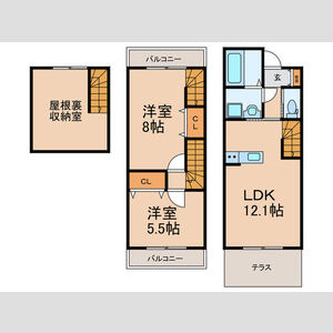 グレイス高三潴の間取り