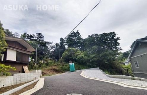 横浜市戸塚区柏尾町新築戸建ての前面道路含む現地写真|前面道路含む現地写真です