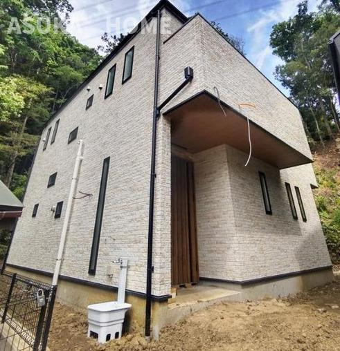 横浜市戸塚区柏尾町新築戸建ての外観|外観もきれいです