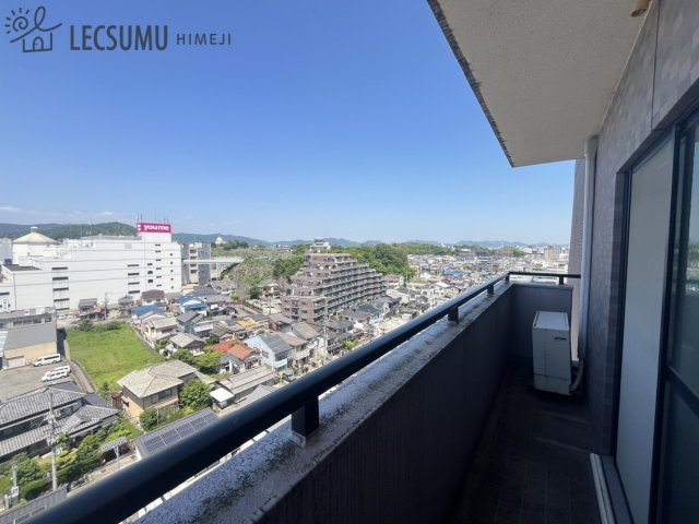 サクラメント今宿のバルコニー