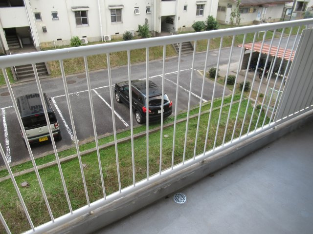 兵庫県公社　姫路青山５号棟のバルコニー|落ち着いた時間を過ごせるバルコニーです