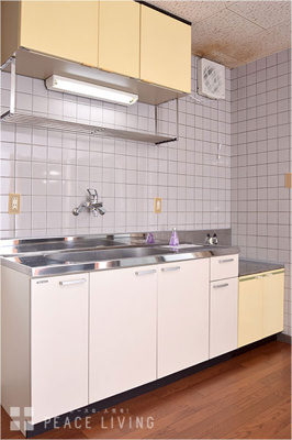 【キッチン】 | サニースクエア牟岐 | ※同間取り別室の写真です。