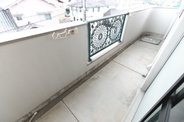グランメール広のバルコニー