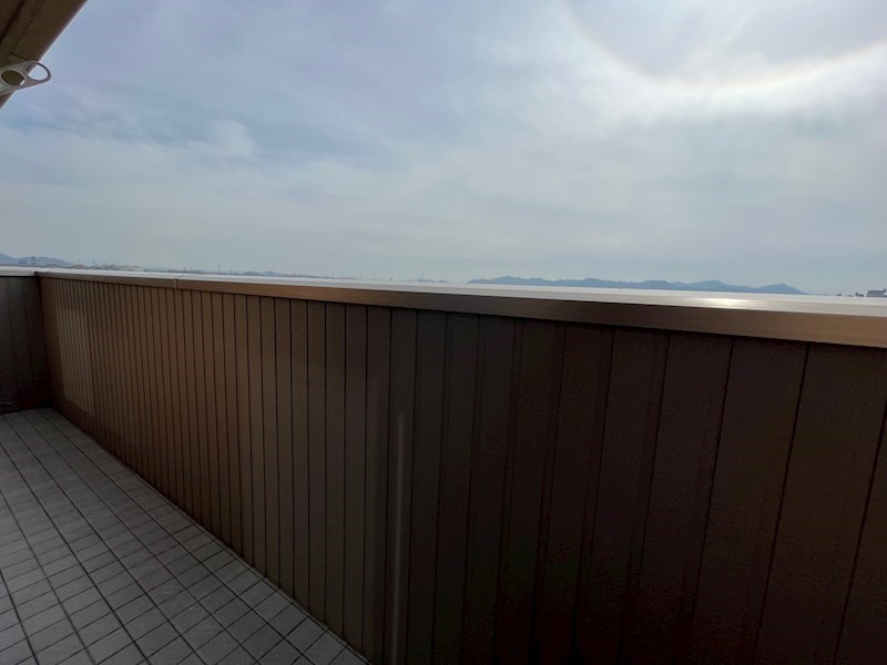 シャルマンⅡのバルコニー