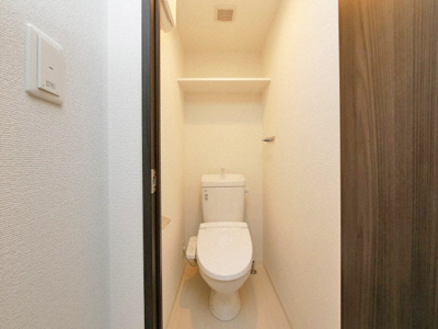 【トイレ】 | レオンコンフォート大阪ドームシティ | 清潔感のあるトイレです
