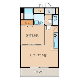 E.POPULAR　Ⅱの間取り