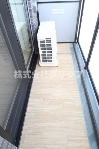 RELUXIA横濱元町のバルコニー