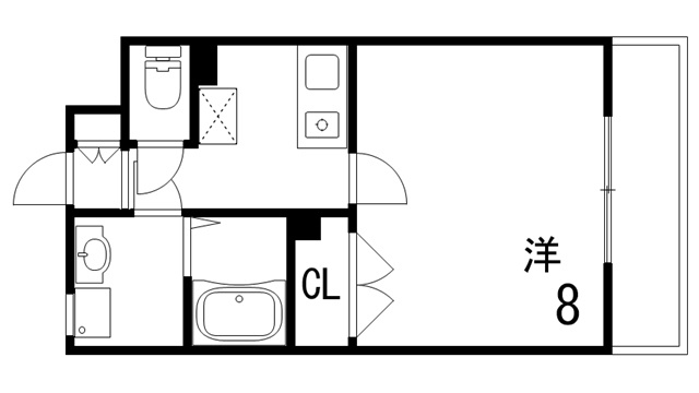 パレ甲南山手の間取り