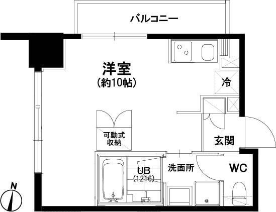 西新ROOMSの間取り