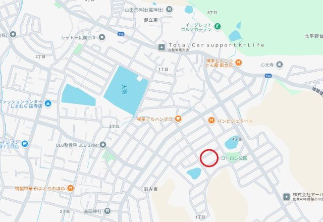 姫路市田寺東4丁目　　中古戸建の地図