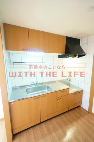 ローズマリーⅡ【10,000円キャッシュバック対象物件】のキッチン|きれいなキッチンです