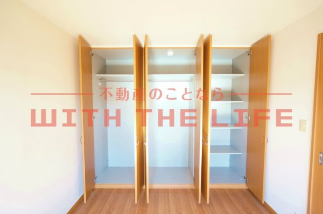 ローズマリーⅡ【10,000円キャッシュバック対象物件】の収納|大きなスペースがあり、収納には困りません