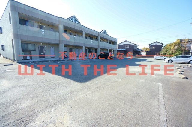 ローズマリーⅡ【10,000円キャッシュバック対象物件】の駐車場|駐車場に車を止められます