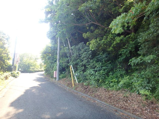 S1509G　碁石が浜分譲地土地の前面道路含む現地写真