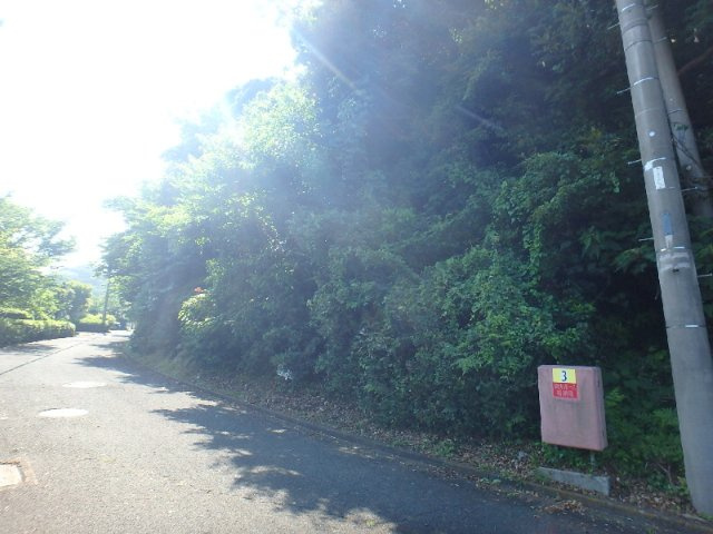 S1509G　碁石が浜分譲地土地の前面道路含む現地写真