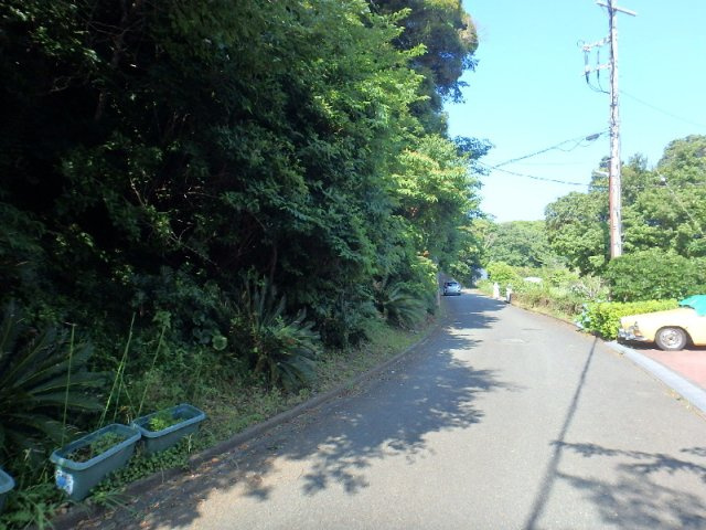 S1509G　碁石が浜分譲地土地の前面道路含む現地写真