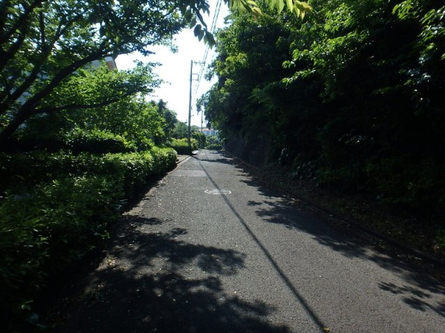 S1509G　碁石が浜分譲地土地の前面道路含む現地写真