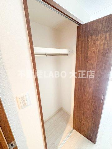 フォーリアライズ弁天町ノビアの収納