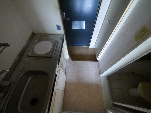 レオパレス法蓮町のキッチン