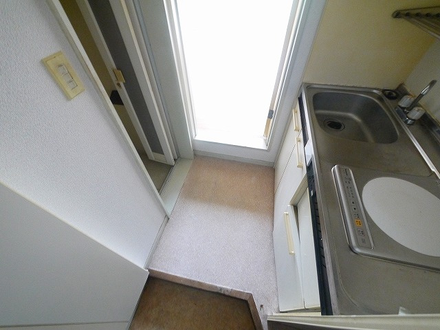 レオパレス法蓮町のキッチン