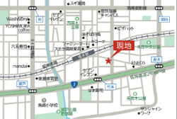 AILE青木Ⅱの地図