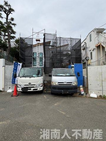 茅ヶ崎市富士見町　新築戸建の外観|人気の立地に注文住宅モデルハウス仕様