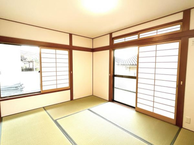 【和室】 | 岩国市錦見8丁目戸建 | １階南東側6帖和室