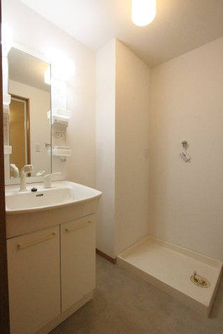 スタジオーネの洗面所