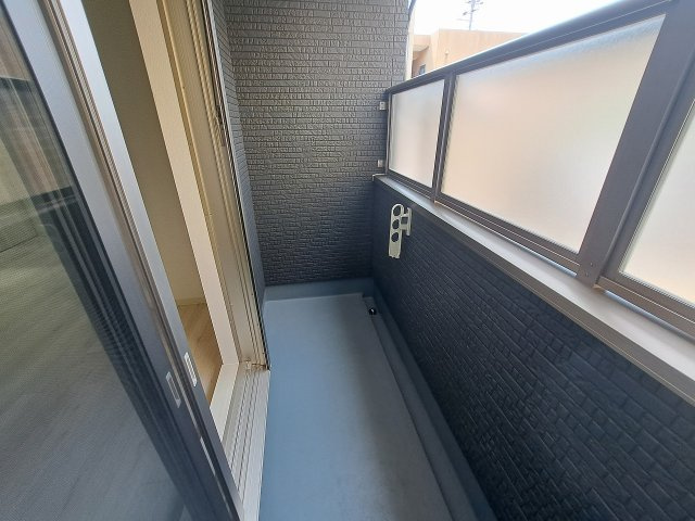 レクエルド笠屋町のバルコニー