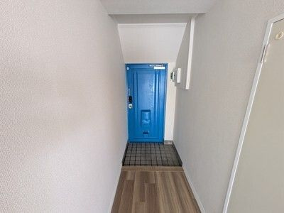 高橋コーポの玄関