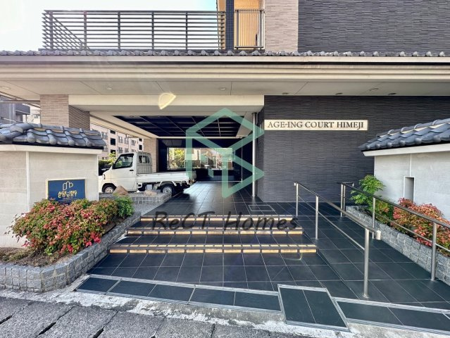 姫路市北条の賃貸マンションのエントランス