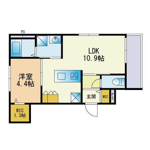 FORTIS藤崎弥生の間取り