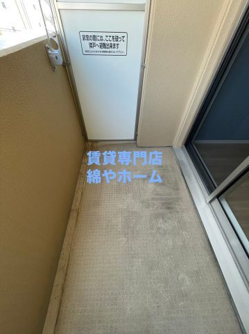 エグゼ難波南Ⅴのバルコニー|開放的で明るい空間を演出してくれるバルコニーです