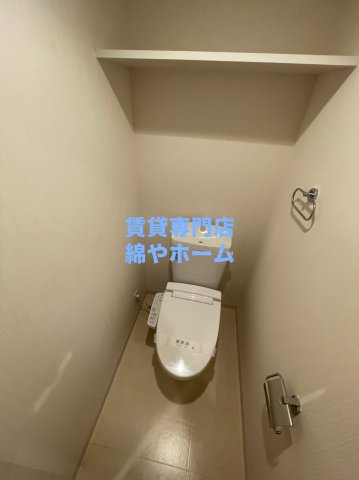 エグゼ難波南Ⅴのトイレ|落ち着いたトイレです