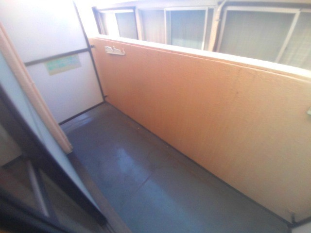 マンションロアのバルコニー