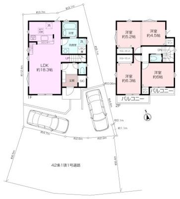 浦賀2丁目1期新築分譲住宅の画像