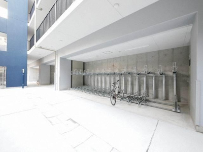 【その他共用部分】 | プレサンス難波インフィニティ | 駐輪場です