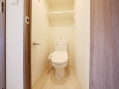 【トイレ】 | プレサンス難波インフィニティ | 落ち着いたトイレです