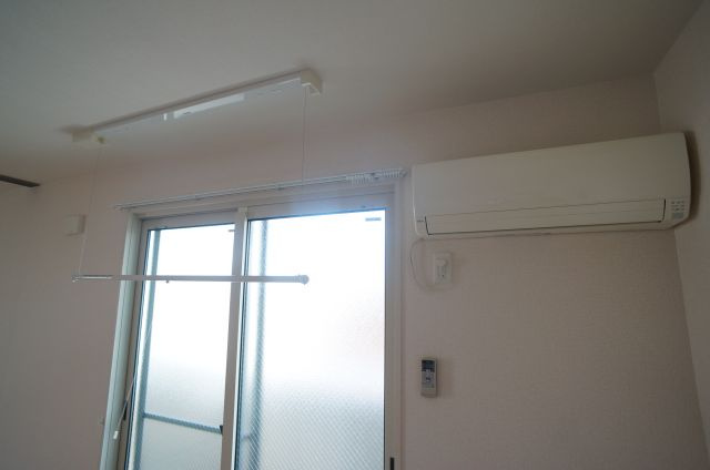 ボヌビー宝塚の設備|設備でエアコン１基付き（リビングに設置）
