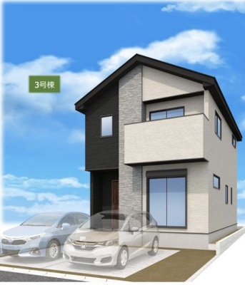 【外観パース】 | エルデ赤坪町1期 | キャンペーン対象物件です♪詳細は弊社ホームページもしくはスタッフまでお気軽にお問合せ下さいませ♪ お役に立てる自信があります♪