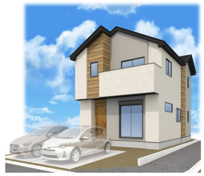 【外観パース】 | エルデ赤坪町1期 | キャンペーン対象物件です♪詳細は弊社ホームページもしくはスタッフまでお気軽にお問合せ下さいませ♪ お役に立てる自信があります♪