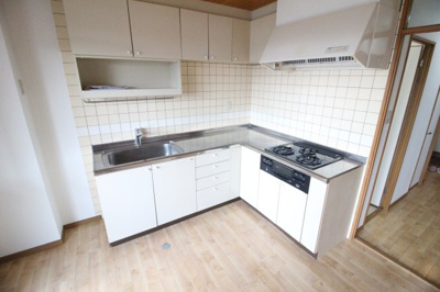 【キッチン】 | グレイスパイン | DK　6.5帖　L字キッチン