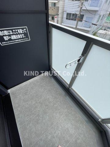 J-BRIGHT UMEDA KITAのバルコニー|落ち着いた時間を過ごせるバルコニーです